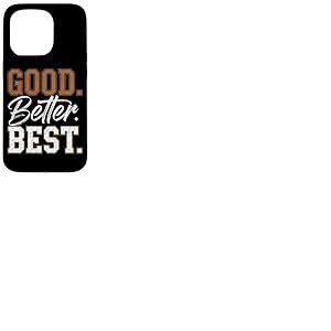 Bon Meilleur Meilleur T-Shirt Motivation Dr&ocirc;le Coque pour iPhone 15 Pro