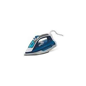 Galileo Casa 2194458 Fer à repasser à vapeur 2200 W Base acier bleu et g, plastique