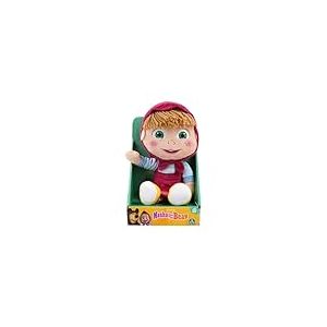 Grandi Giochi - Masha et Ours, Peluche Douce Masha 28 cm - MHA05100