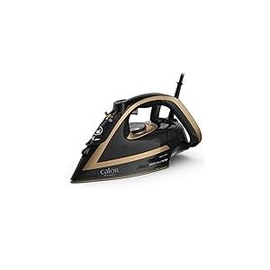 Calor Puregliss Fer à repasser vapeur, 3000 W, Débit vapeur 50 g/min, Fonction pressing 280 g/min, Protection anti-tache, Arrêt automatique de sécurité, Fabriqué en France FV8064C0