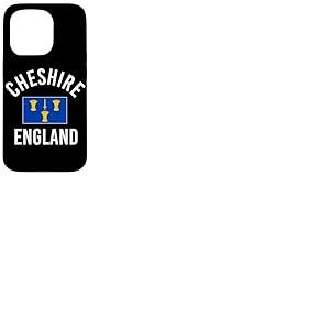 Drapeau de l'Angleterre du Cheshire Coque pour iPhone 15 Pro