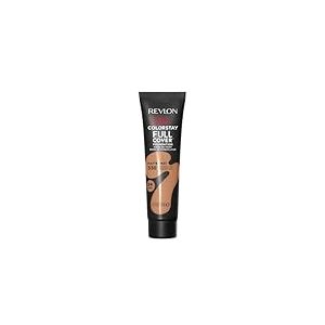 Revlon ColorStay Full Cover - Fond de Teint Couvrant Imperfections - Maquillage Teint - Couvrance optimale et fini mat - Résite à Toutes Épreuves - Effet Seconde Peau - 30ml - N330 Natural Tan