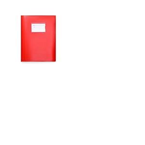 Arpan Classeur de pr&eacute;sentation flexible A4 62 pochettes 124 pochettes - Couverture souple (rouge)