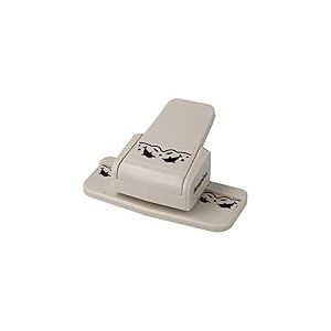 INNSPIRO Perforatrice bordures continues petite Border Punch dauphins coupe: 41x13mm, perforatrice pour scrapbooking, DIY, manualit&eacute;s, cr&eacute;ation de cartes.