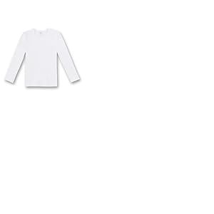 Sanetta Veste Col ras du cou Garçon - Blanc - Weiß(10 ) - FR : 4 ans (Taille fabricant : 104)