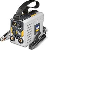 GYS, GYSMI E160, Poste à Souder à l'Électrode Enrobée 160A Monophasé 230V (MMA), TIG DC Lift, Digital, Arc Force, Antisticking, Hot Start, Avec Masque LCD TECHNO 11, Porte-électrode, Câble de Masse