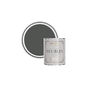 Rust-Oleum Peinture Grise pour Meubles Chalky, Mat Effet Poudré - Graphite 750ml