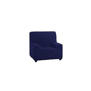 ECOMMERC3 | Housse de canap&eacute; &eacute;lastique et Extra Douce pour canap&eacute; 1 Place 70 &agrave; 110 cm - Housse de canap&eacute; r&eacute;glable, Couleur Bleu Marine - 100% fabriqu&eacute;e en Espagne