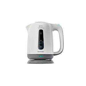 Cecotec Bouilloire électrique ThermoSense 170, 1,7 litres, Sans BPA, 2200 W, Base 360 ​​°, Filtre anticalcaire, Système de sécurité double, 1 litre, Plastique (1,7 L)