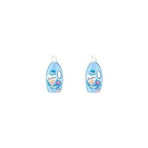 SOUPLINE - Adoucissant Dilué Soupline 3D Grand Air - Formule Active à Froid - 92% d'Ingrédients d'Origine Naturelle - Bouteille de 2,85 L (Lot de 2)