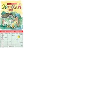 Janosch Calendrier familial 2024 - Calendrier familial - 22 x 45 cm