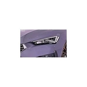 RDX Racedesign Spoilers de phares compatible avec Seat Leon (KL)/Cupra Leon (KL) & Cupra Formentor (KM) 2020- (ABS) RDSB188, Non peint