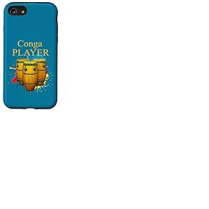 Congas Conga Player Musicien Coque pour iPhone SE (2020) / 7 / 8