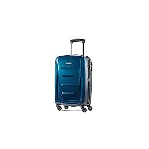 Samsonite Winfield 2 Bagage Rigide, Bleu foncé, Carry-on 20-inch, Winfield 2 Bagages Extensibles rigides avec roulettes pivotantes