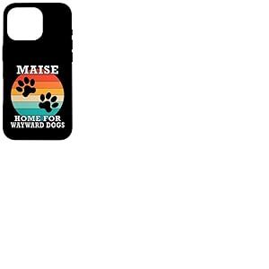 Maise Home for Wayward Dogs Nom de Famille Coque pour iPhone 16 Pro