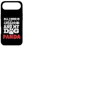Nom du Chien Panda All in Need is Coffee My Dog Named Panda Coque pour iPhone Air