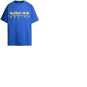 Red Bull Racing X Pepe Jeans Logo Tee T-Shirt, Bleu (Bleu électrique), XL Homme