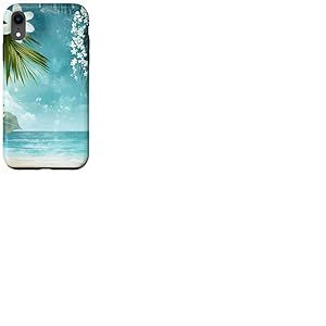 Plage Océan Tropical Hawaï Nature Été Coque pour iPhone XR