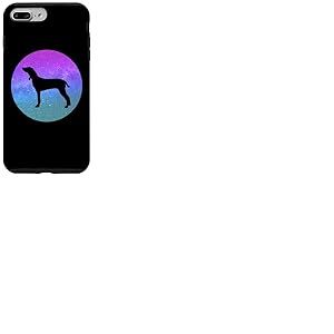 Chien Race Porcelaine Chien Galaxie Space Coque pour iPhone 7 Plus/8 Plus