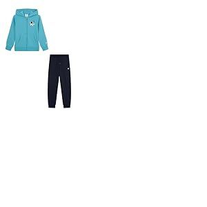 Champion Legacy Boys Surv&ecirc;tements en Polaire, Bleu Clair, XXS Gar&ccedil;on