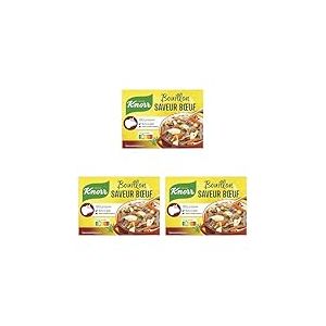 Knorr Bouillon Boeuf 15 Cubes (Lot de 3)