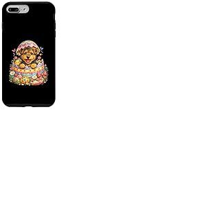 Oeuf &eacute;clos&eacute; de P&acirc;ques Airedale Puppy Dog Surprise Coque pour iPhone 7 Plus/8 Plus