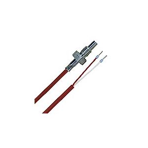 iOVEO 014EF01202 - PT100 - M8 - Capteur de température à visser/Sonde à visser,filetage M8, capteur PT100, et câble en silicone, 2 mètres
