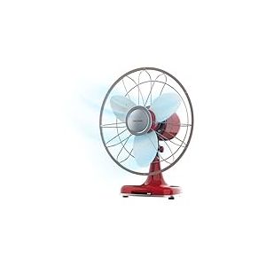 Cecotec Ventilateur de Table EnergySilence 1090 RetroDesk Design, 40W Puissance, 12 Pouces, Design Unique et Élégant, 3 Pales Aérodynamiques, 3 Vitesses, Oscillation 80º, Inclinaison Réglable