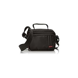 Hama 126675 enveloppe Noir épaule Sac Banane pour Appareil Photo-Etui Housse d'Épaule (Universel Sac Main Noir tendue Polytex)