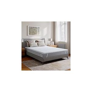 Novilla Surmatelas M&eacute;moire de Forme 160x200 cm,7.5cm Mousse Gel A&eacute;r&eacute;e et Soutien, Housse Tricot&eacute;e Lavable et Antid&eacute;rapante, Certifi&eacute; Oeko-TEX, Confort Moelleux et Respirant