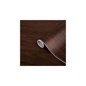 d-c-fix papier adhésif pour meuble effet bois Bouleau de pomme chocolat - film autocollant décoratif rouleau vinyle - cuisine décoration revêtement peint stickers collant - 45 cm x 2 m