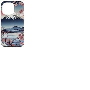 Arbre Japonais Sakura Garden Geisha Mount Fuji Cherry Blossom Tree Coque pour iPhone 13 Pro