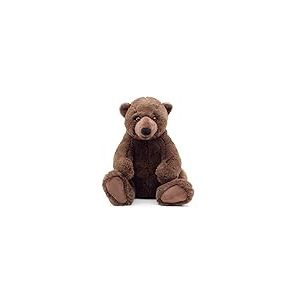 Uni-Toys - Grand Ours Brun Assis &ndash; &laquo; Maxi &raquo; &ndash; Super Doux &ndash; 27 cm (Hauteur) &ndash; Ours en Peluche, Peluche