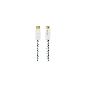 Oniverse câble HDMI 2.1-8k - Haute vitesse - 3m - Nylon tressé - Vitesse de transmission 48 Gbit/s - Compatible avec PS4, PS5, Switch 2, PC, TV