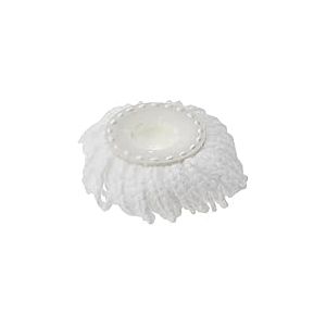 York Azur Balai serpillère rotative avec tête de Rechange en Microfibre absorbante, Facile à remplacer. Convient pour Le Sol avec Seau.