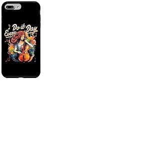 Musicien violoncelliste dictons drôles joueur de violoncelle Coque pour iPhone 7 Plus/8 Plus