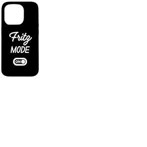 Mode Fritz Activ&eacute; Nom Dr&ocirc;le Coque pour iPhone 15 Pro