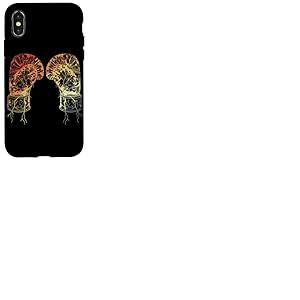 Gants de Boxe Croquis Vintage Sparring Coque pour iPhone X/XS