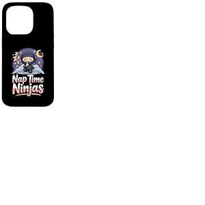Dormeur mignon pour bébé Nap Time Ninjas Coque pour iPhone 15 Pro