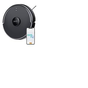 ZACO A11s Pro Robot aspirateur Laveur avec Fonction Nettoyage, 4000 Pa, 150min, Navigation Laser & détection d'obstacles, App, Mapping, aspirateur Robot pour Poils d'animaux, sols durs & Tapis