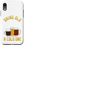 Funny Bring Old One A Cold One | Buveur de bi&egrave;re Artisanale Coque pour iPhone XR