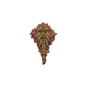 Nemesis Now Mabon Wisdom Plaque murale en résine Rouge 21,5 cm