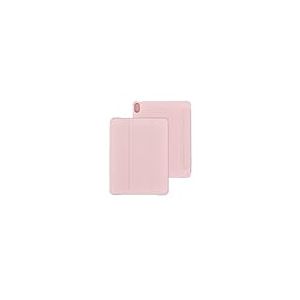 Étui en Similicuir Rose Clair avec Creux pour Stylet iPad Air 4/5 10,9 2020/2022