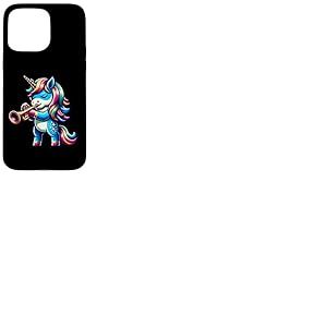 Unicorn Trompette Harmonie Magique Fantaisie Coque pour iPhone 15 Pro Max