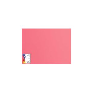 OXFORD Lot de 25 cartons à dessin en argile 50 x 70 cm DIN B2 / Papier coloré pour loisirs créatifs/papier de bricolage 225 g/m² / Carton Bristol / 25 feuilles Rose