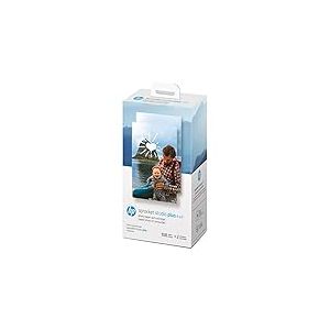 HP Sprocket Studio Plus 4 x 6" Papier photo et cartouches (comprend 108 feuilles et 2 cartouches) - Compatible UNIQUEMENT avec l'imprimante HP Sprocket Studio Plus