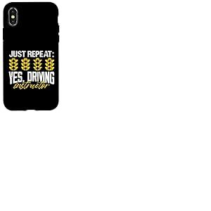 Design humoristique pour instructeur de conduite Coque pour iPhone X/XS