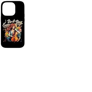 Musicien violoncelliste dictons drôles joueur de violoncelle Coque pour iPhone 14 Pro