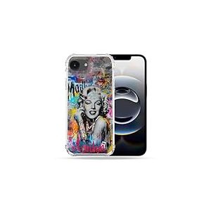 Cokitec Coque Renforcée pour Iphone 16e Street Art Maryline Monroe
