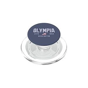 Conception du Terrain d'Olympia WA//Olympia Washington PopSockets PopGrip pour MagSafe